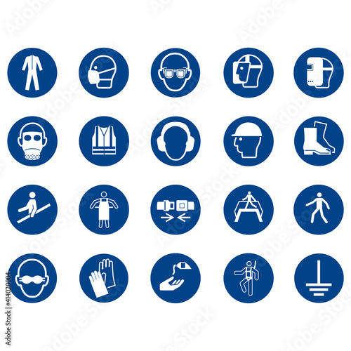 Safety sign vector