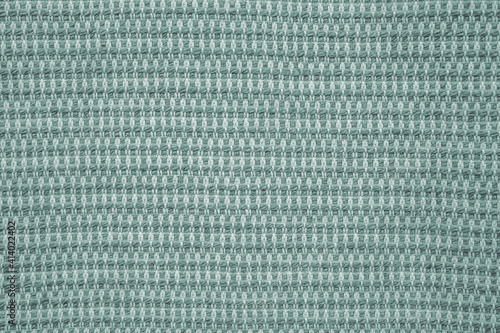 Fashionable background, jeans and linen texture. Macro view of blue and beige shades fabric texture background. Fabric samples