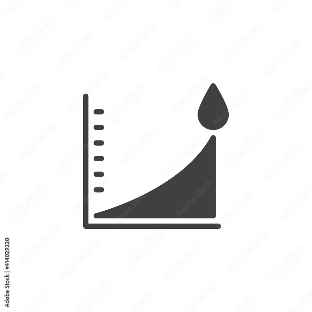 Blood sugar level vector icon. filled flat sign for mobile concept and web design. Diabetes blood graph glyph icon. Symbol, logo illustration. Vector graphics Blood sugar level vector icon. filled flat sign for mobile concept and web design. Diabetes blood graph glyph icon. Symbol, logo illustration. Vector graphics