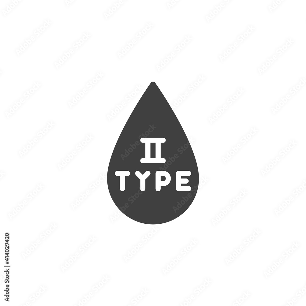 diabetes type 2 symbol