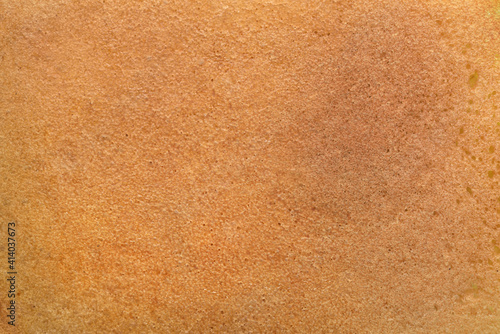 Принти на полотні Outside crust surface of rye bread background or texture.