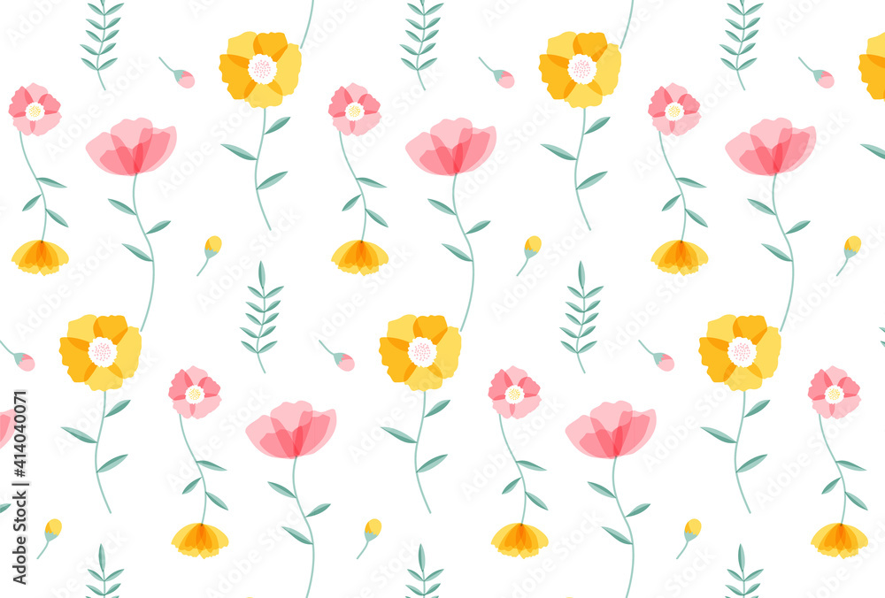 seamless pattern with flowers for banners, cards, flyers, social media wallpapers, etc. seamless pattern with flowers for banners, cards, flyers, social media wallpapers, etc.