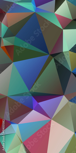 Abstract Color Polygon Background Design, Abstract Geometric Origami Style With Gradient. Presentation,Website, Backdrop, Cover,Banner,Pattern Template