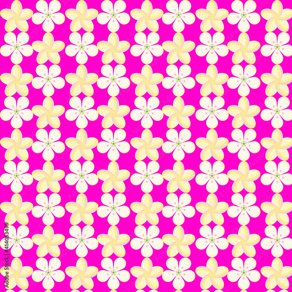 A beautiful pattern from tropical flowers on a lilac background for decoration and design. Template for advertising your product. A beautiful pattern from tropical flowers on a lilac background for decoration and design. Template for advertising your product.