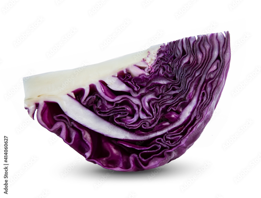red cabbage isolated on white background red cabbage isolated on white background