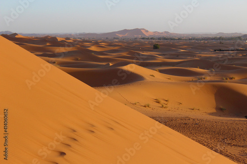 sand dunes  Erg Chebbi  Morroco 