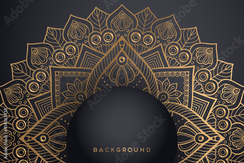 luxury ornamental mandala design background