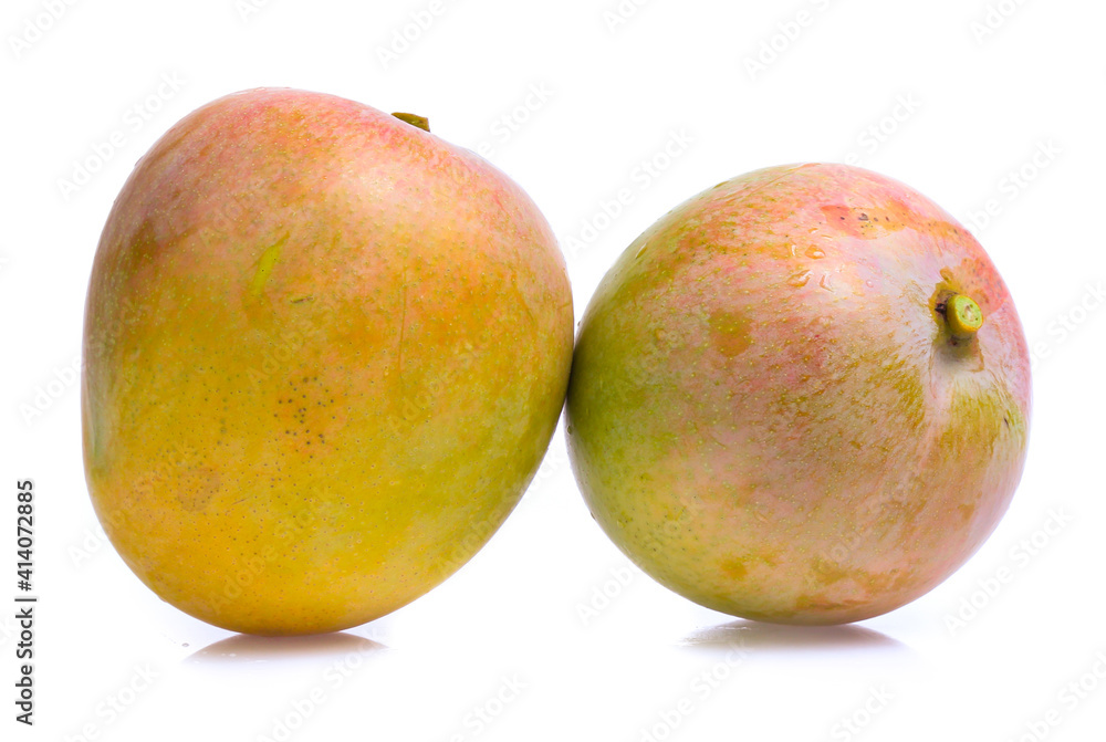 mango isolated on white background mango isolated on white background