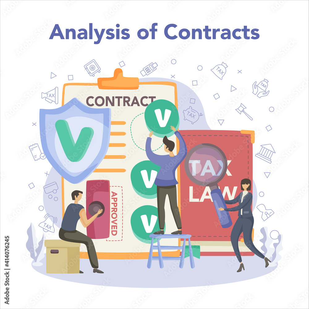 Tax consultant concept. Idea of accounting help and payment Tax consultant concept. Idea of accounting help and payment