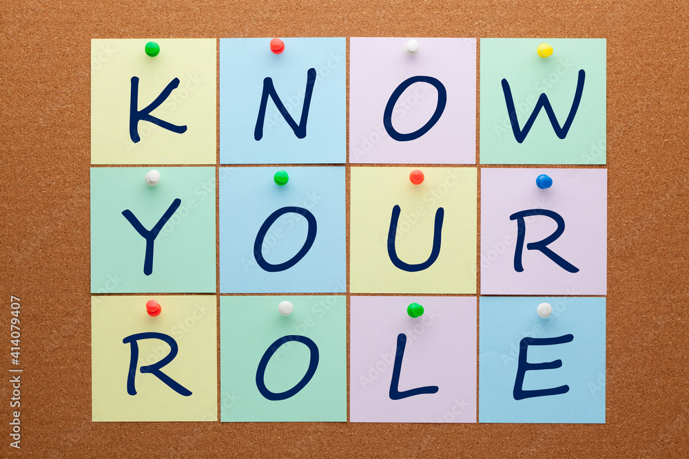 Know Your Role Know Your Role