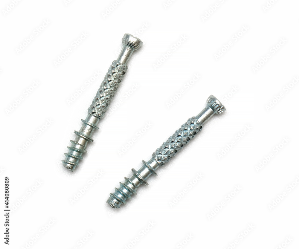 special steel screw isolated special steel screw isolated