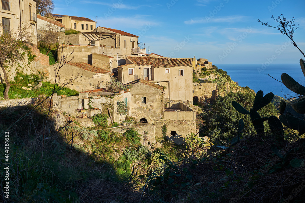 the village of Savoca in the province of Messina and near Taormina in Sicily