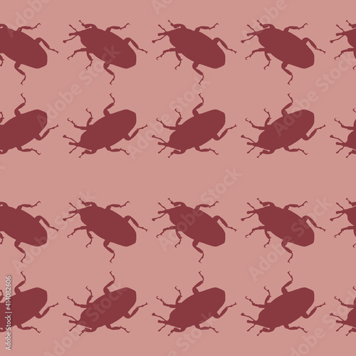 Seamless pattern with Weevi...
