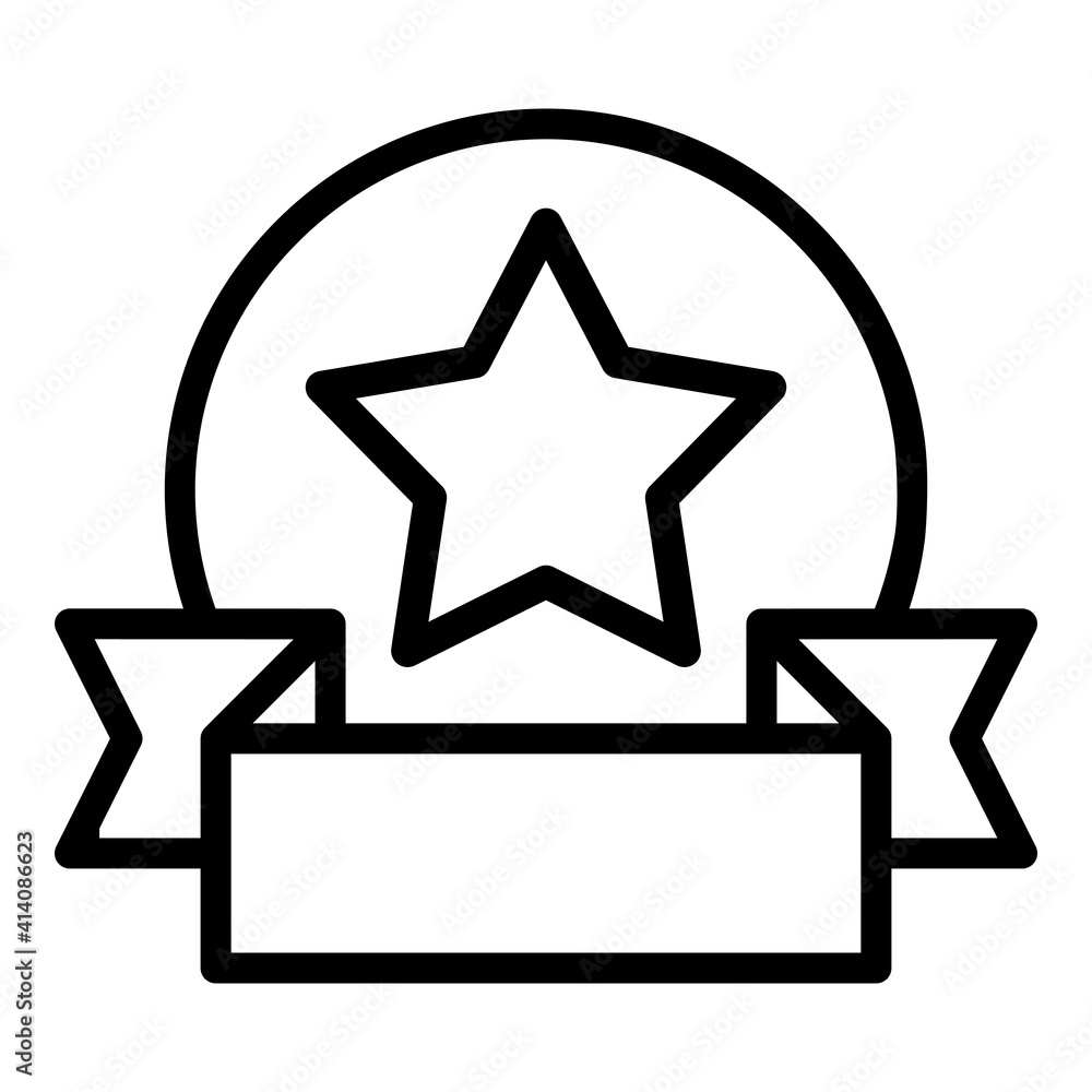 Obraz premium Award icon vector. trophy illustration sign. winner symbol. champion logo. 