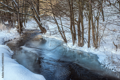 Bächlein im Winter
