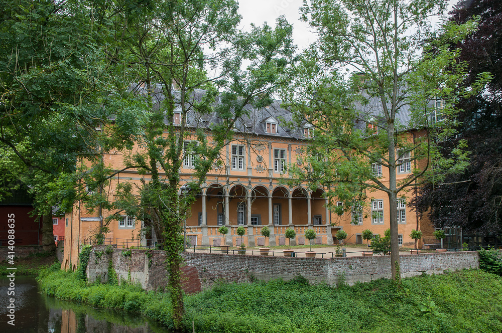 Fototapeta premium Wasserschloss Schloss Rheydt
