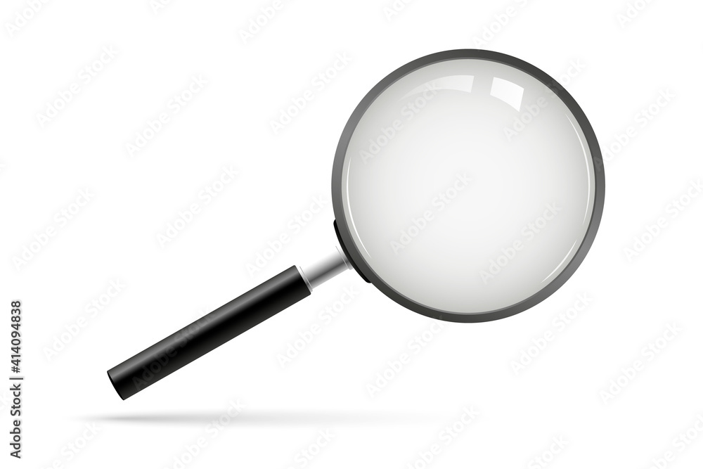 Search icon vector. Magnifying glass with Transparent Background. Magnifier, big tool instrument. Magnifier loupe search. Business Analysis symbol Search icon vector. Magnifying glass with Transparent Background. Magnifier, big tool instrument. Magnifier loupe search. Business Analysis symbol