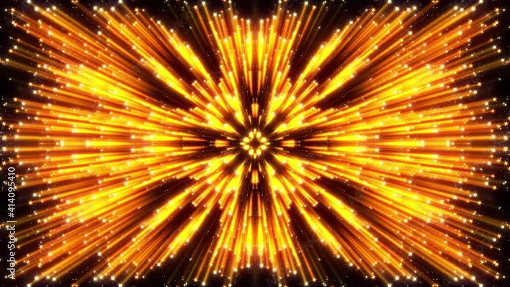 Rays Yellow Flickering Background Looped Video Rays Yellow Flickering Background Looped Video