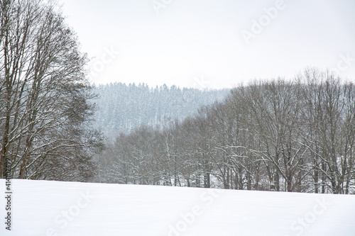 winter im erzgebirge