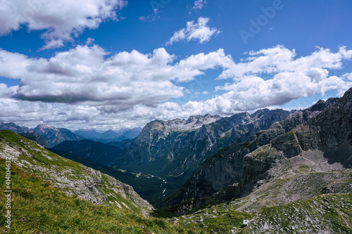 Panoramic mountain view
