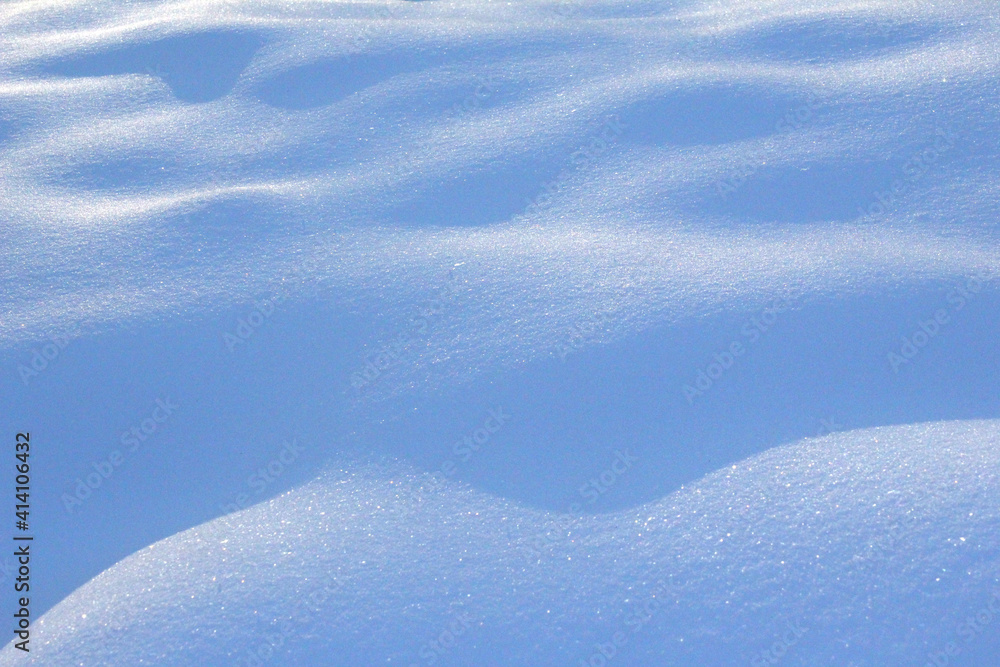 Snowfield and snow in the sunlight in winter, abstract background image Snowfield and snow in the sunlight in winter, abstract background image