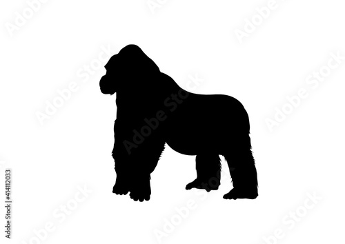 Silhouette Gorilla