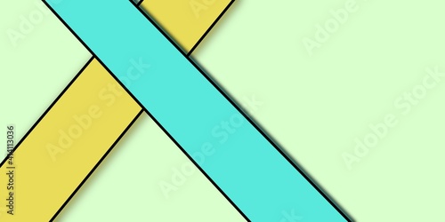 graphic background mint color with two stripes