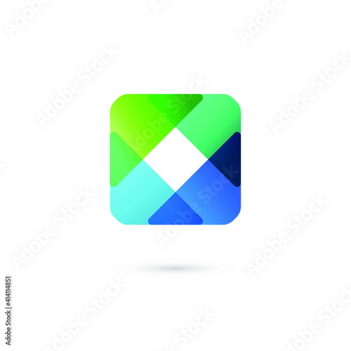 Modern icon design logo element. Best for identity and logotypes.