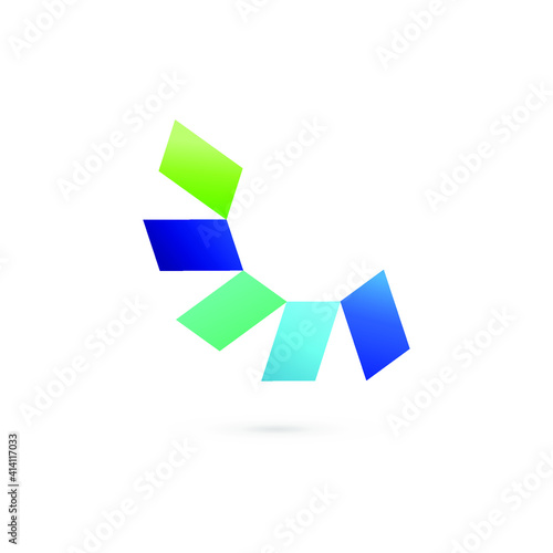 Modern icon design logo element. Best for identity and logotypes
