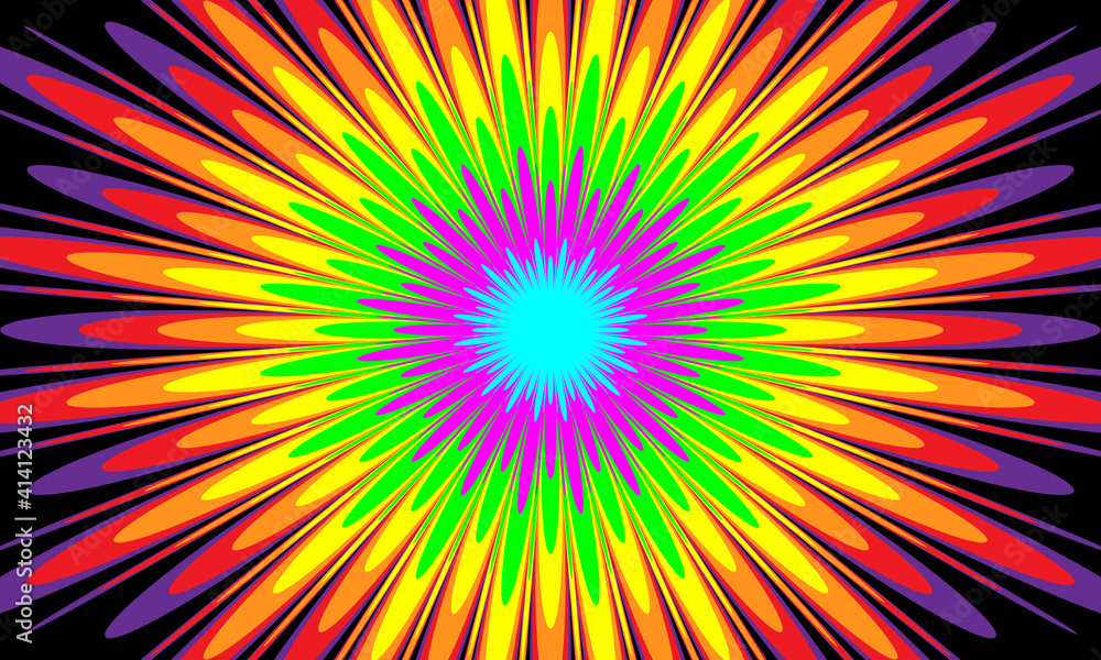 Obraz premium Abstract background. Tie dye pattern. Vector illustration.