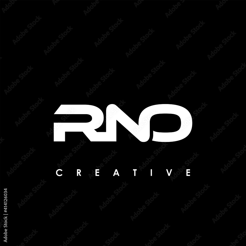 RNO Letter Initial Logo Design Template Vector Illustration RNO Letter Initial Logo Design Template Vector Illustration