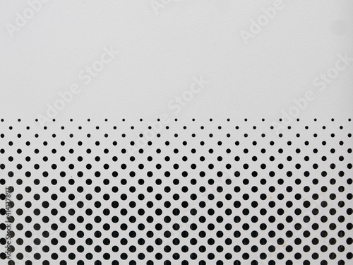 Dot pattern on the  white background , Seamless polka dot pattern