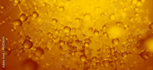 Wallpaper Mural Moleküle oder molekulare Verbindungen Torontodigital.ca