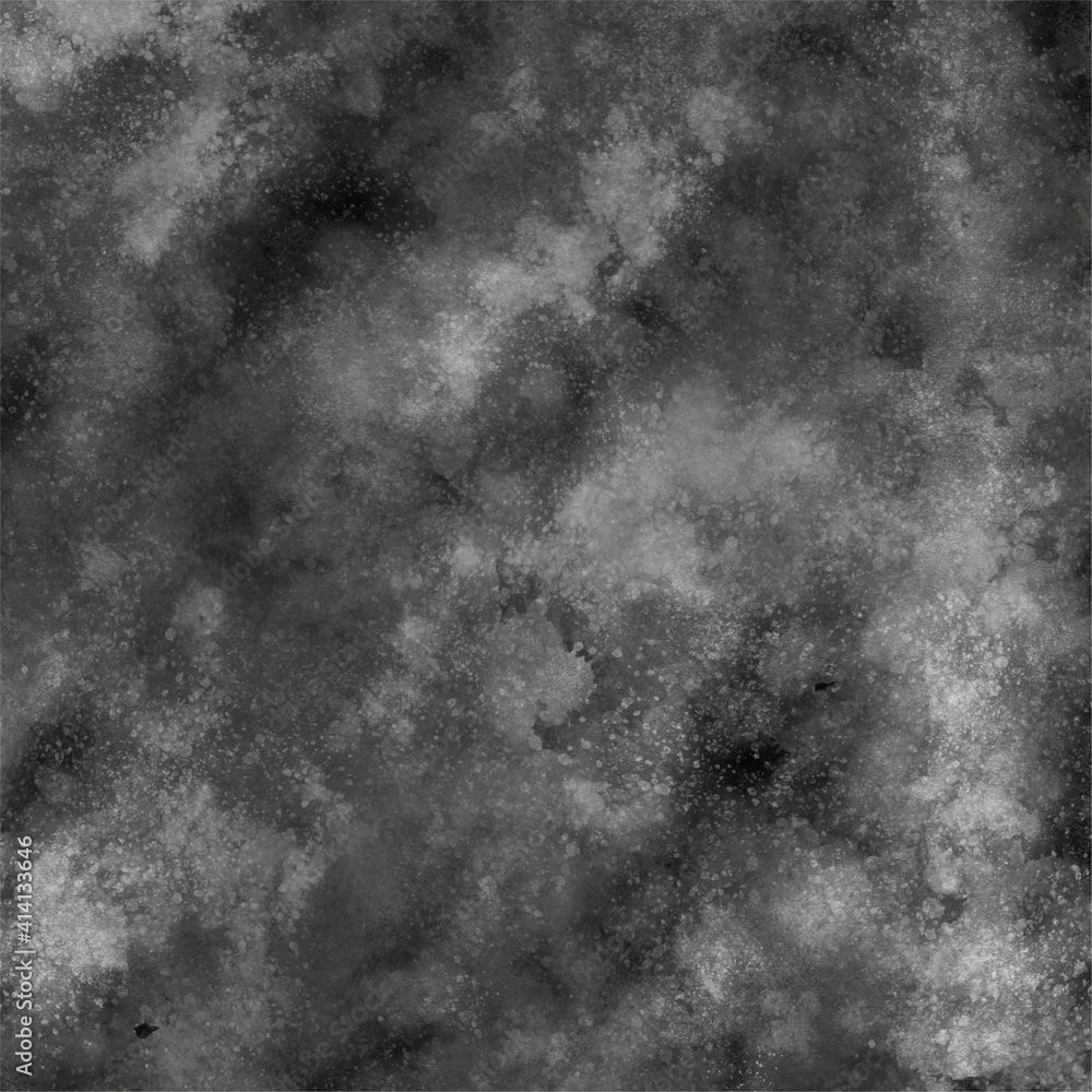 watercolor background mixed black gray white color