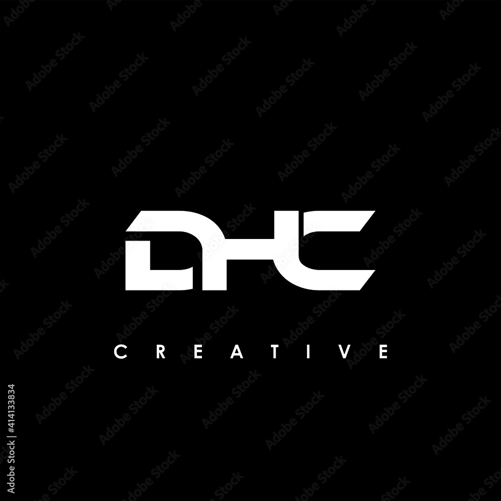 DHC Letter Initial Logo Design Template Vector Illustration DHC Letter Initial Logo Design Template Vector Illustration
