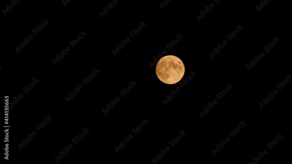 Beautiful full moon on a clear, dark night sky. Beautiful full moon on a clear, dark night sky.