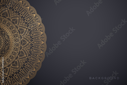 luxury ornamental mandala design background
