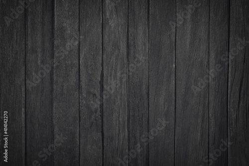 wood texture. black wood background, dark table or wall
