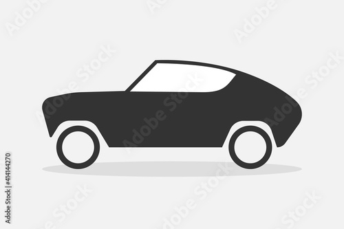 Car vector icon  isolated. Black Car vector icon. Automobile. Vector illustration