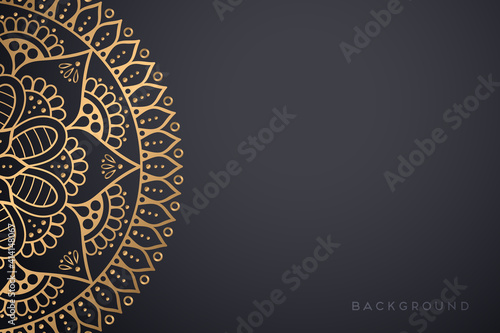 luxury ornamental mandala design background