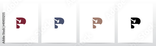 Anvil And Hammer On Letter Logo Design P