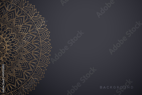 luxury ornamental mandala design background