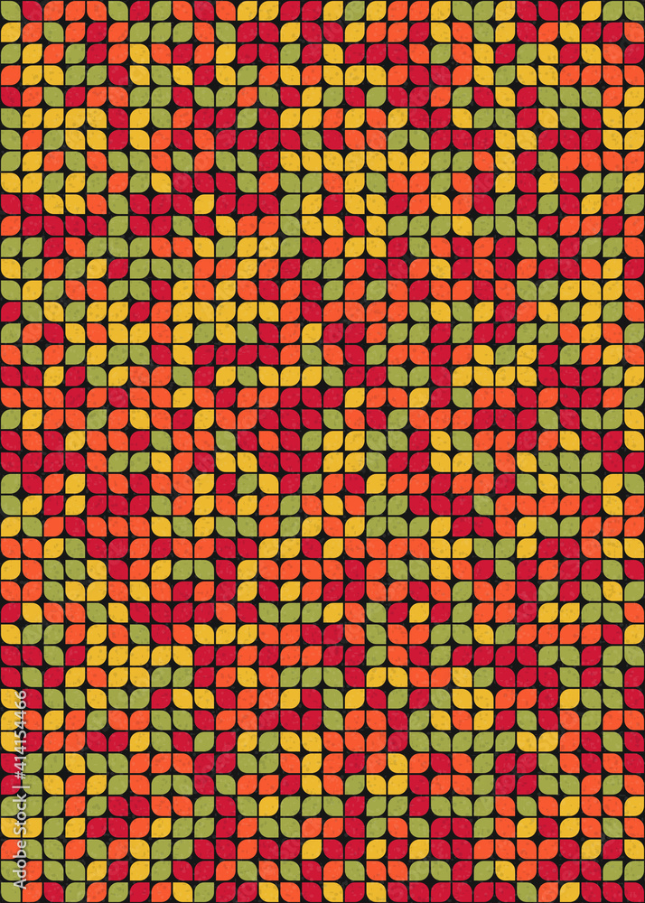 Abstract Geometric Pattern generative computational art illustration Abstract Geometric Pattern generative computational art illustration