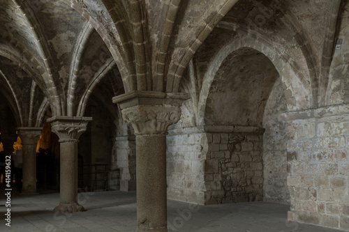 Wandelhalle im Mont-Saint-Michel