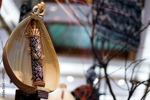 Sasando, musical instrument from the East Nusa Tenggara, Indonesia photo