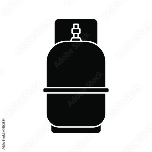 gas cylinders icon. Propane Gas Tank icon. vector illustration
