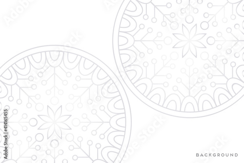 luxury ornamental mandala design background