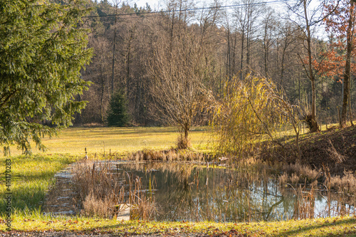 Weiher in Marquartstein, Chiemgau photo