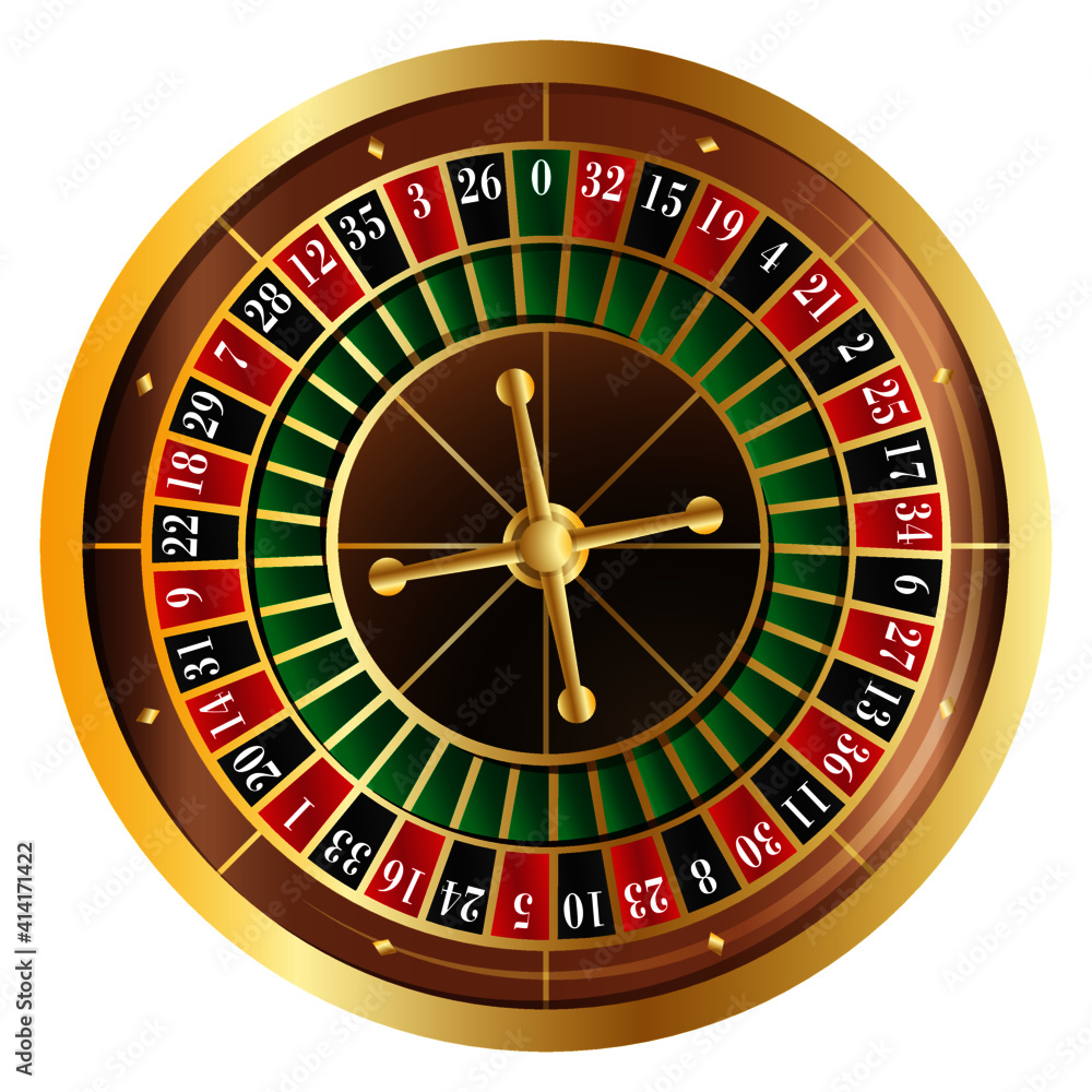 European Roulette Wheel, Cylinder with 37 numbers European Roulette Wheel, Cylinder with 37 numbers