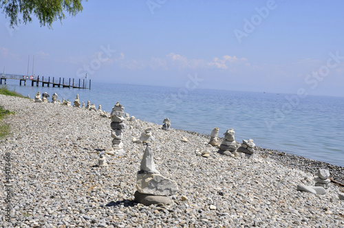 stones on the beach
